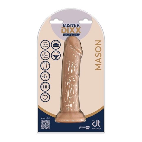 MISTER DIXX MASON 6,7 INCH SILICONE DONG