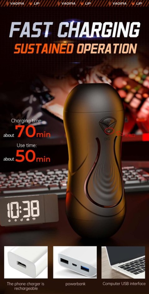 Masturbator Duble Knight App Control
