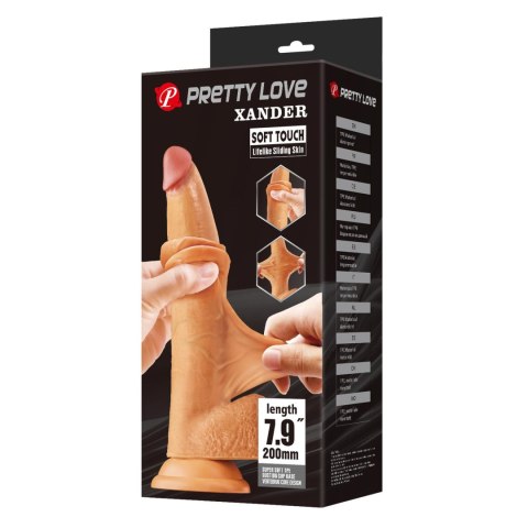 Pretty Love Xander - Realistic Soft Touch Dildo 20 cm